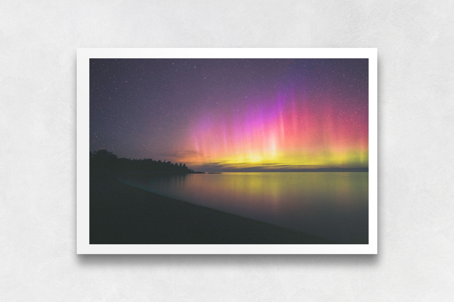 Aurora Over Lake Superior