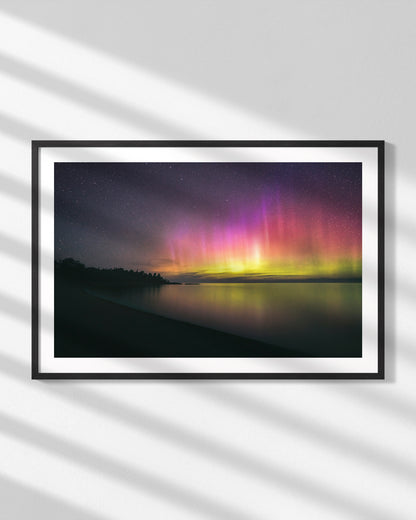 Aurora Over Lake Superior