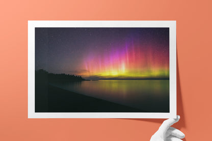 Aurora Over Lake Superior
