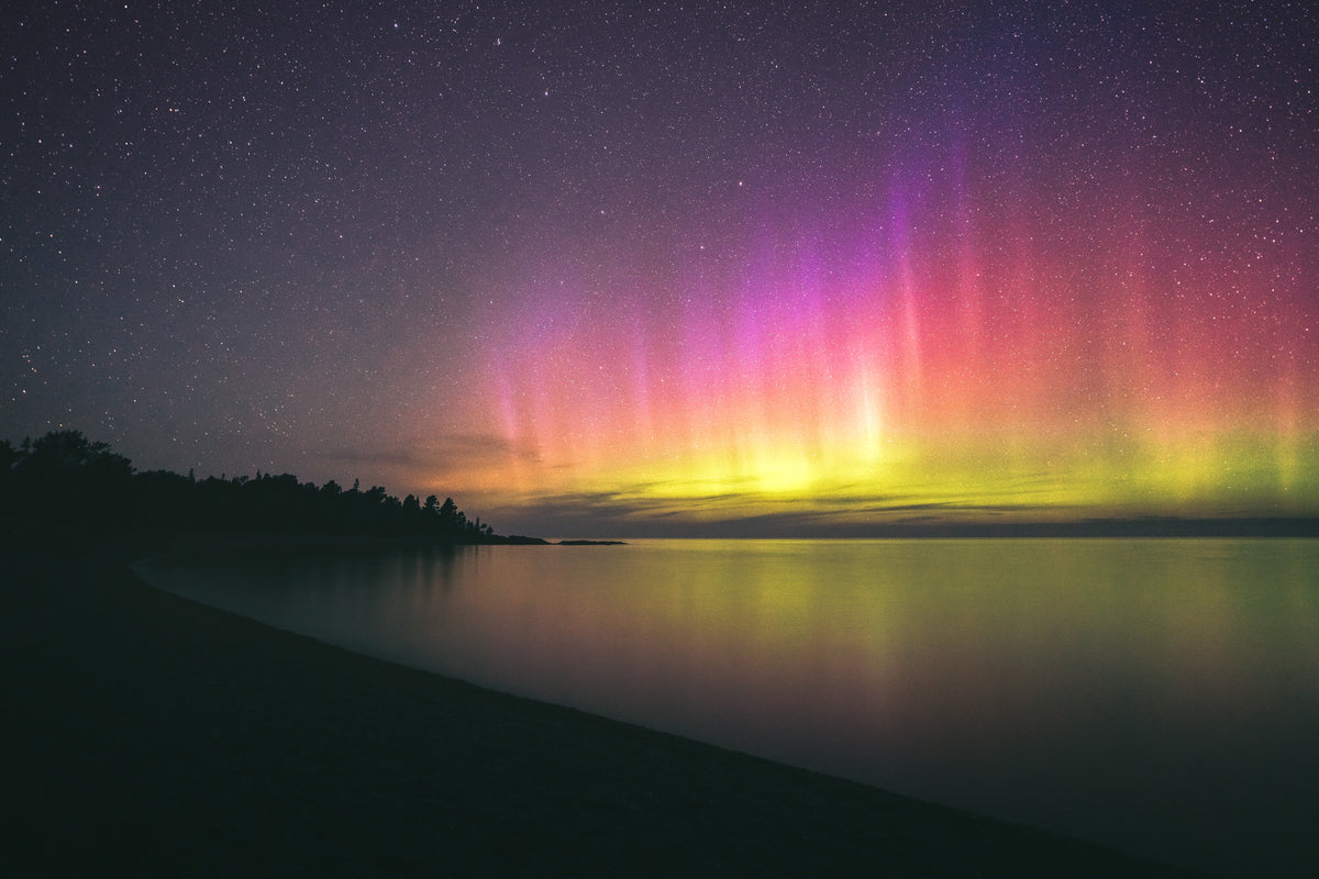 Aurora Over Lake Superior