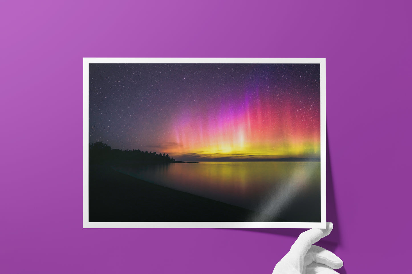 Aurora Over Lake Superior