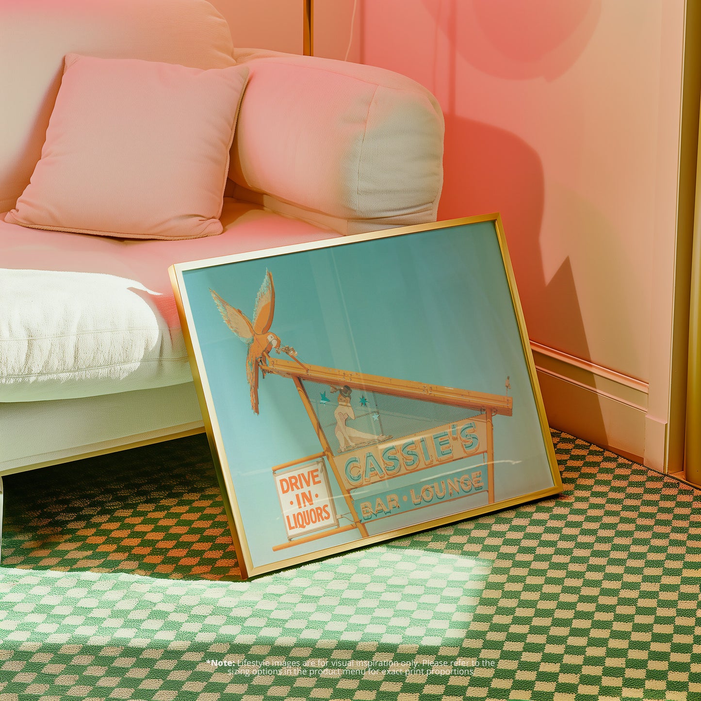 Cassie's Bar & Lounge Neon Sign