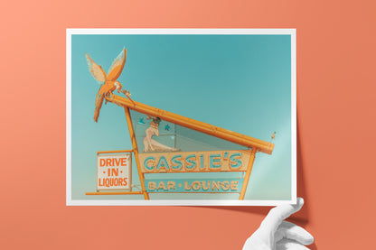 Cassie's Bar & Lounge Neon Sign