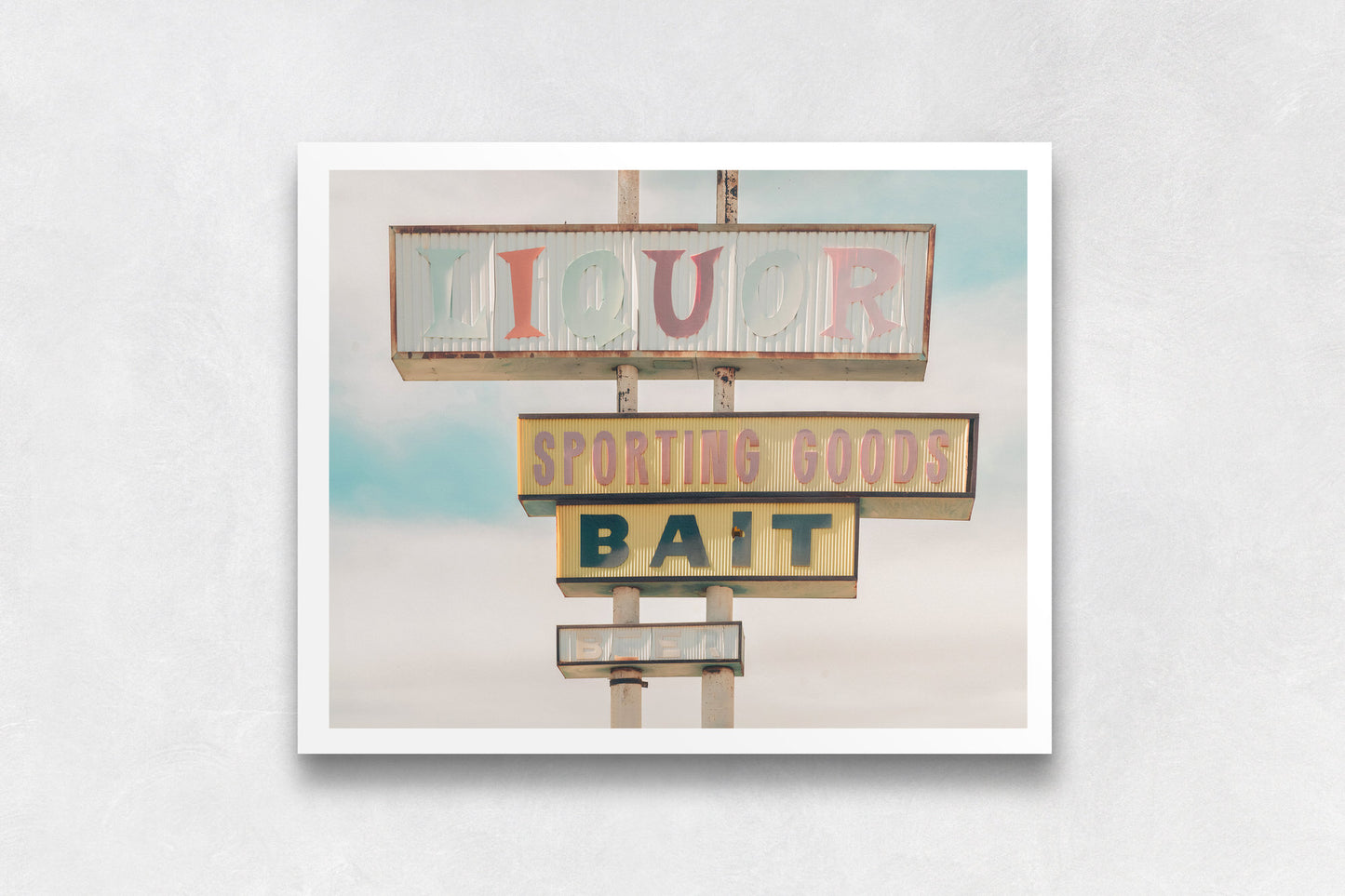 Salton Sea Liquor Sign