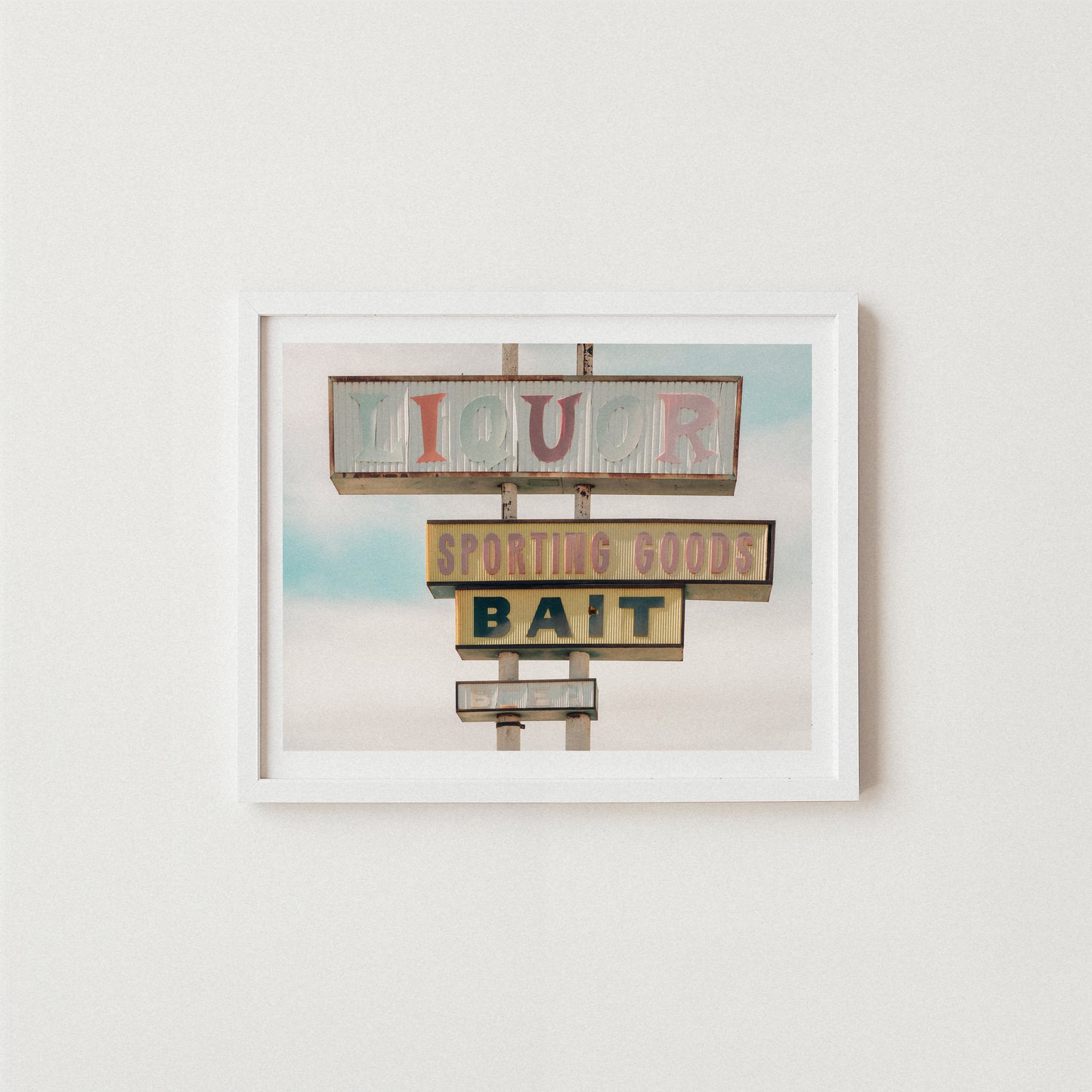 Salton Sea Liquor Sign