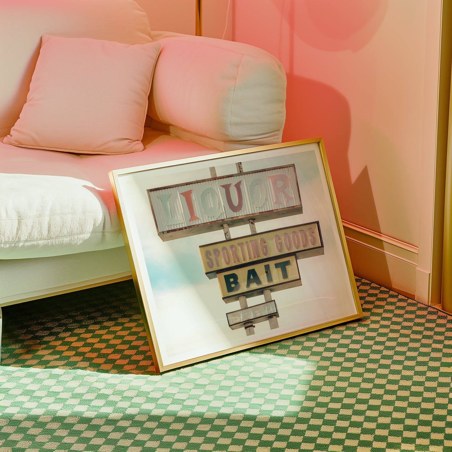 Salton Sea Liquor Sign