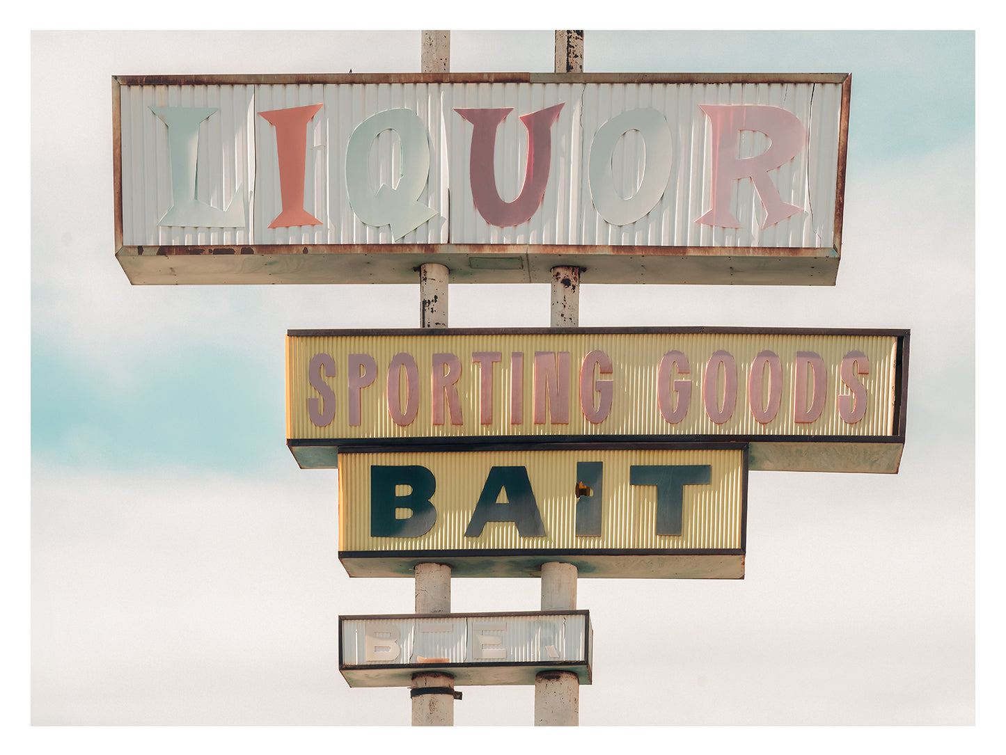 Salton Sea Liquor Sign