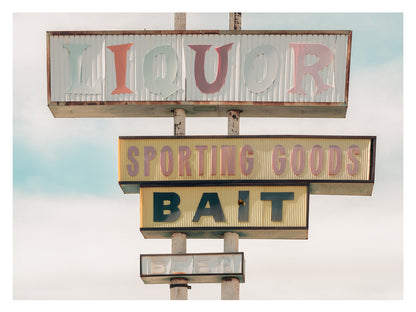 Salton Sea Liquor Sign