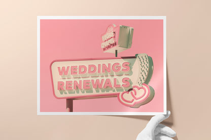 The Little Vegas Chapel - Pink